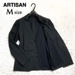 専用品 美品✨アルチザン リネン&シルク素材 アンコンジャケット イタリア製生地