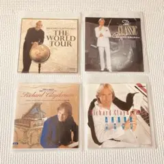 CDアルバム◆リチャード・クレイダーマン◆4点セット◆ディスクのみ◆ピアノ音楽◆