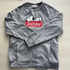PEANUTSスヌーピー　トレーナースウェットLサイズ