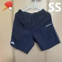 Butterfly 卓球用 黒ショートパンツ　SS 胴衣70 黒ハーフパンツ