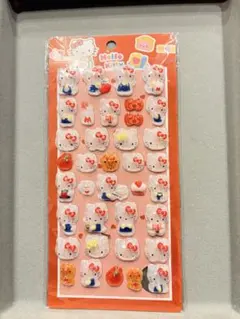 あ*き様 ハローキティ ぷくぷくシール立体シールボンボンドロップシール