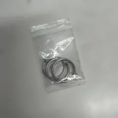 新品　フープ　ピアス 3個セット　18mm