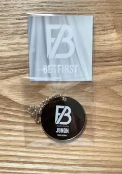 【未使用】BE:FIRST JUNON Smile Againロゴキーホルダー
