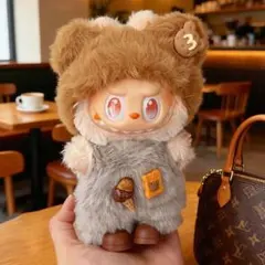 人気商品✨可愛い♡ラブブ服　labubu ぬいぐるみ着　着せ替え服　2点セット