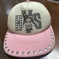 HYSTERIC GLAMOUR メッシュキャップ スタッズ ピンク