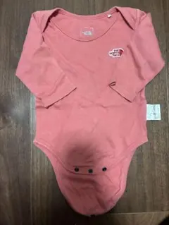 THE NORTH FACE 長袖ロンパース ピンク