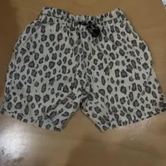 BREEZE ヒョウ柄 ハーフパンツ 90