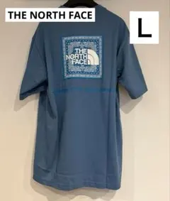 ノースフェイス Tシャツ 半袖 シャツ バンダナNT32446 インディゴ