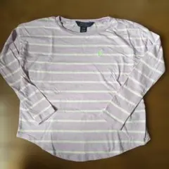 ラルフローレン　女の子　130 ボーダー　カットソー