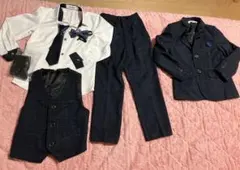 <<8点セットお得　男の子フォーマルスーツ>>
