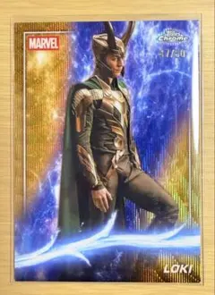 【50シリ】Topps Chrome MARVEL ロキ LOKI Gold