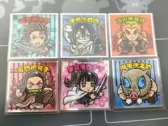 ロッテ ビックリマン 鬼滅の刃マンチョコ　６枚セット　スリーブ付き