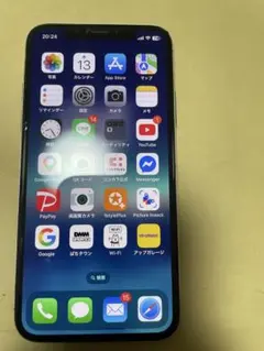 iPhone X Silver 256GB SIMロック解除済 - メルカリ