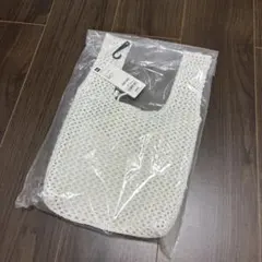 新品未使用◼︎GU◼︎ホワイト メッシュニットミニバッグのサムネイル