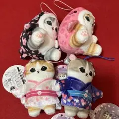 新品未使用4種コンプセットmofusand 〜桜満開〜マスコットTAITO限定④