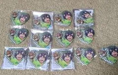 忍たま乱太郎 ナンジャタウン ハート缶バッジ 七松小平太