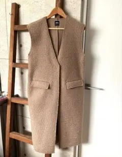★美品　ZARA ジレ　ロングベスト