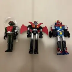 カプセル　超合金ポピー　アマゾンライダー、コンバトラーV、マジンガーZ