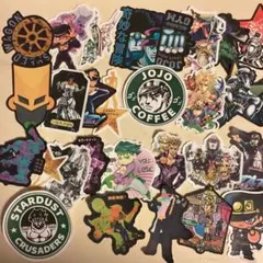 ジョジョの奇妙な冒険 ステッカー　シール　50枚セット