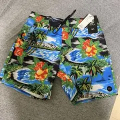 定価7290円 RVCA ルーカ スイムウェアパンツ M ムラサキスポーツ