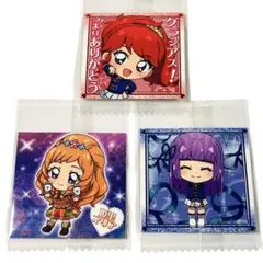 87♡にふぉるめーしょん　アイカツシールウエハース　紅林珠璃　氷上　姫里