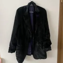 Needles 尼奧爾斯 訂製夾克 絲絨 紫色 標誌