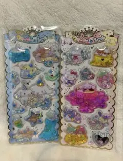 新品⭐️正規品・サンリオ　キラキラウォーターinシール　2枚セット