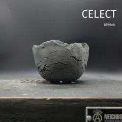 BP89nh CELECTオリジナル手びねり ボールポット ヒビ フチちぎり豆鉢