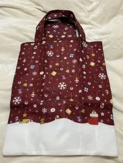 ラッピング×エコバッグ L（ゆきだるま［マリオ＆ルイージ］）