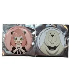 万博限定 アーニャ ボンド SPY×FAMILY 缶バッチ