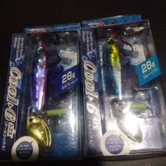 マルシン漁具ジグクールシックス 28g 2個セット