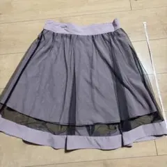 最終値下げ チュールスカート ピンク Lサイズ