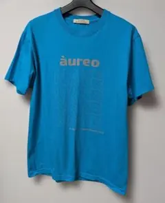 BLANC basque 半袖Tシャツ ブルー ロゴプリントのサムネイル