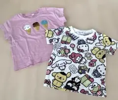 Tシャツ　2枚セット　サンリオ