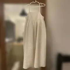 Oriens JOURNAL STANDARD 3Dジャガードキャミワンピース