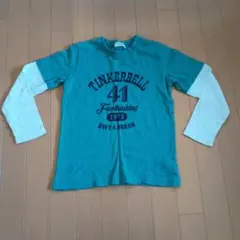 TINKERBELL 長袖カットソー 130サイズ ターコイズ
