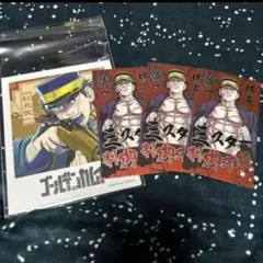 ゴールデンカムイ 大江戸温泉物語 クリアファイル POP UP カード 