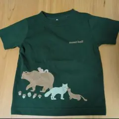 mont-bell 動物プリント Tシャツ