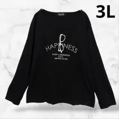 【SEAL LAYER】長袖Tシャツ ロンＴ 大きいサイズ(3L)レディース 上