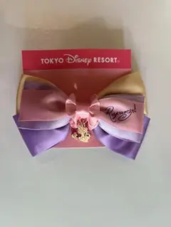 東京ディズニーリゾート ラプンツェル リボンヘアアクセサリー　バレッタ