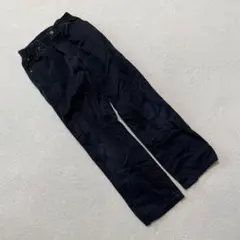 コーデュロイパンツ ブラック シンプル 無地 綿100% キッズ 150cm
