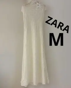 ZW COLLECTION 刺繍入りロング丈ワンピース M