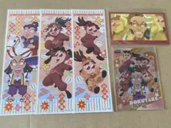 忍たま乱太郎 ドクタケ ロングステッカー クリアカード 特典カード セット