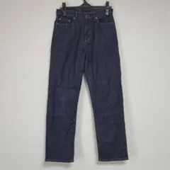 UNIQLO ユニクロ ハイライズボーイフレンドフィットジーンズ ネイビー