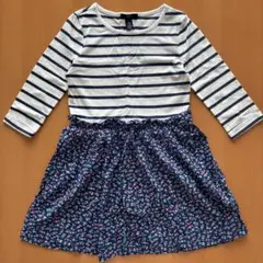 GapKids 七分袖ワンピース 130cm