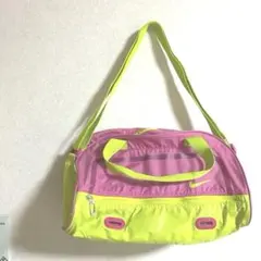 ナイキ　NIKE 2ウェイ バック　蛍光　ピンク　黄緑　水泳　プールバック