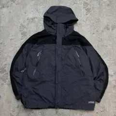 CAMP MOR　ナイロンジャケット　M　ダークグレー　無地　古着