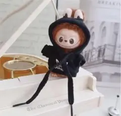 ラブブ　パーカー　黒