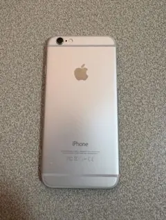【美品】iPhone6 シルバー 16GB 85%