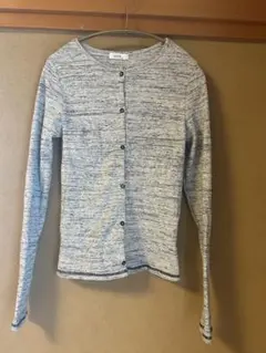 アースミュージックアンドエコロジー  メランジリブ　カーディガン　ほぼ未使用